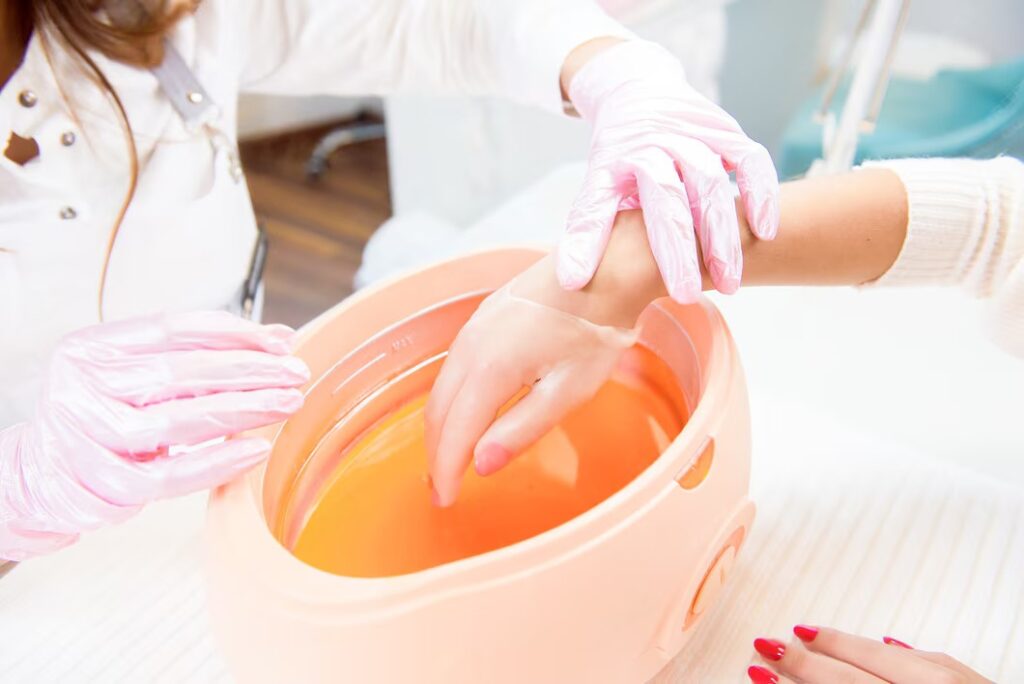 Paraffin Wax Manicure & Pedicure