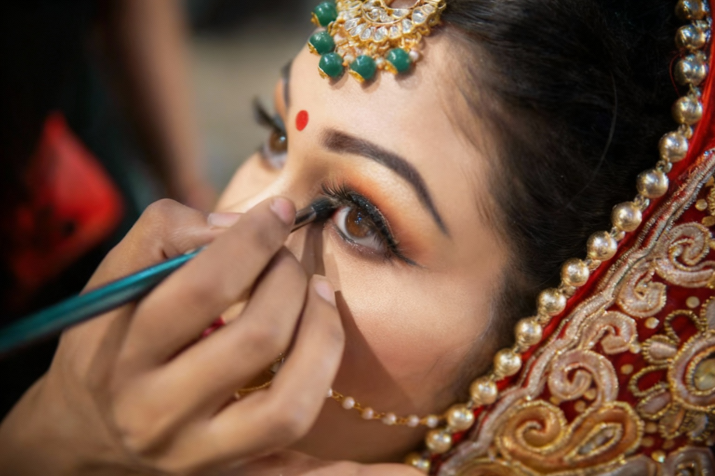 Pre wedding ceremony Makeup